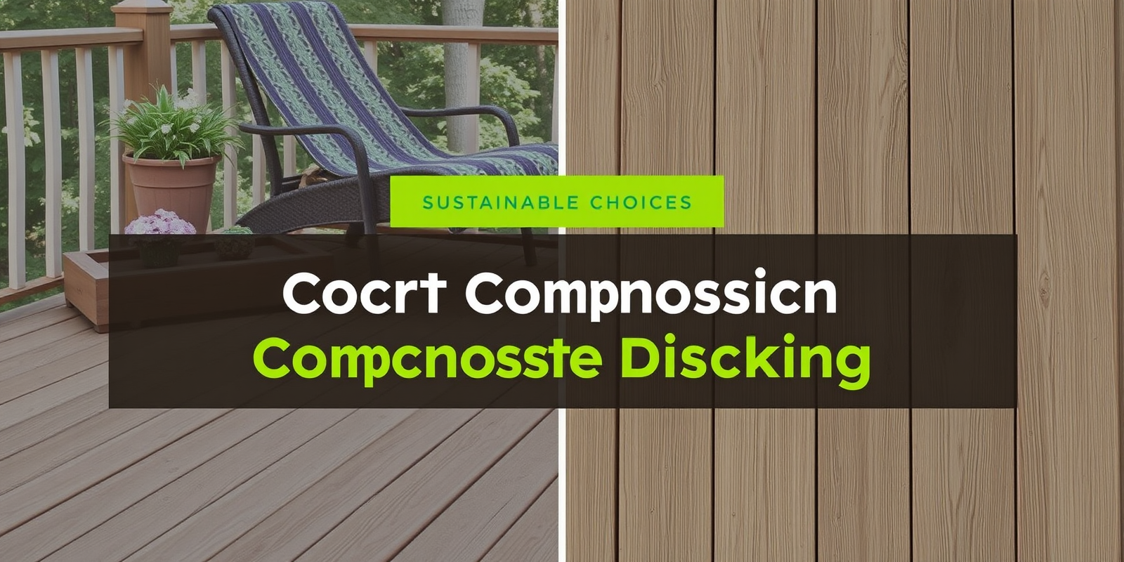 Sustainable Choices: Cost of Composite Decking vs Wood