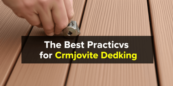 The Best Practices for Screwing into Composite Decking