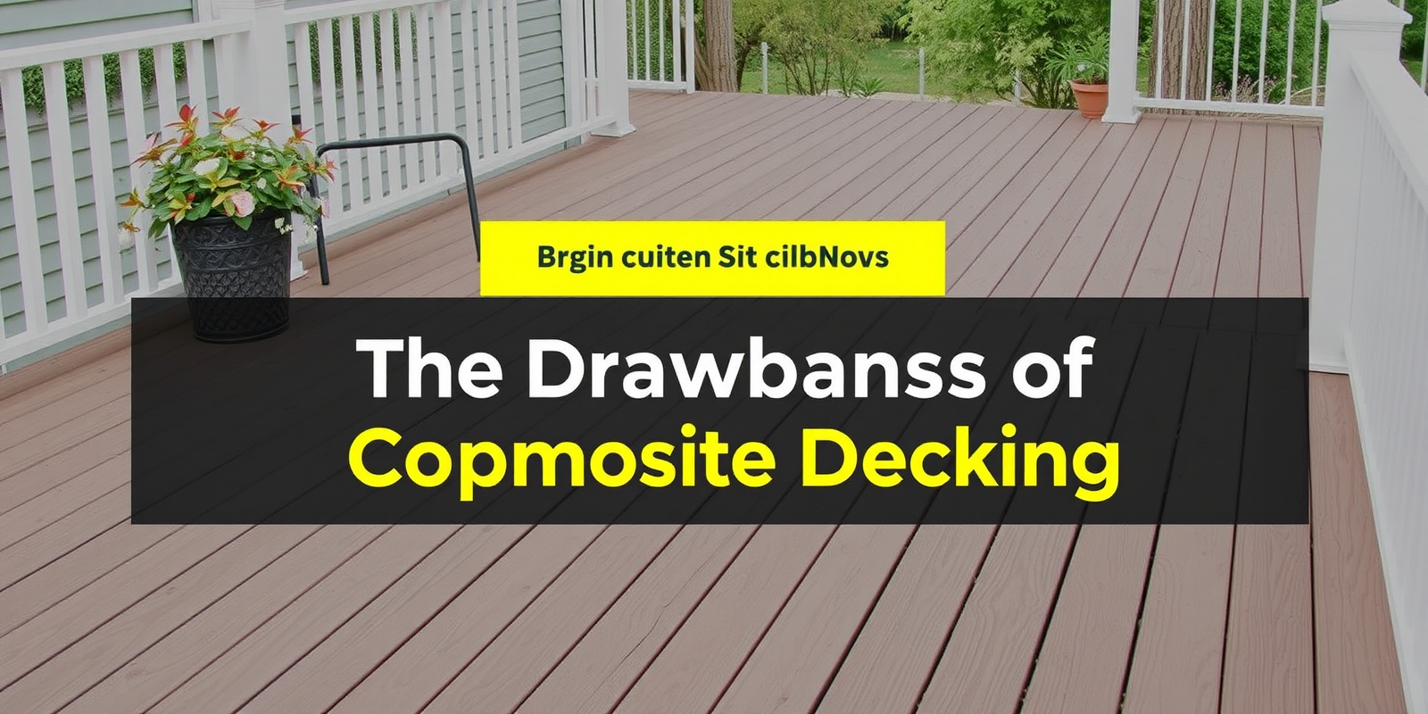 The Drawbacks of Composite Decking: Cost and Durability Concerns