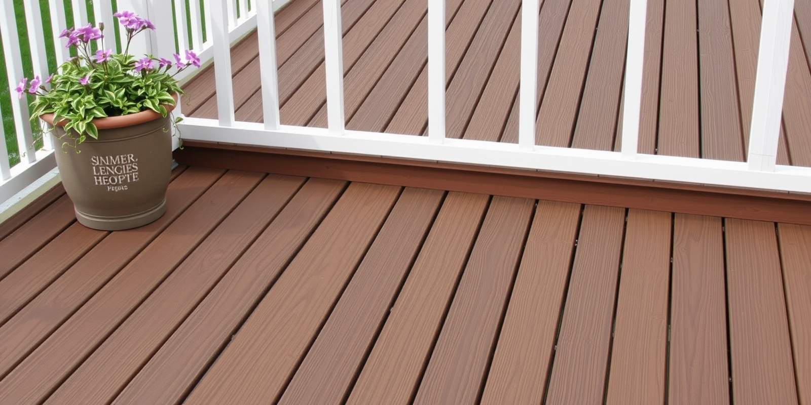 The Eco-Friendly Choice: Composite Wooden Decking Tiles