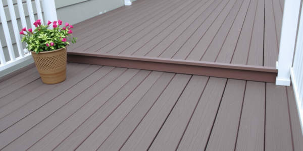 The Future of Decking: Slanted Edge Composite Materials