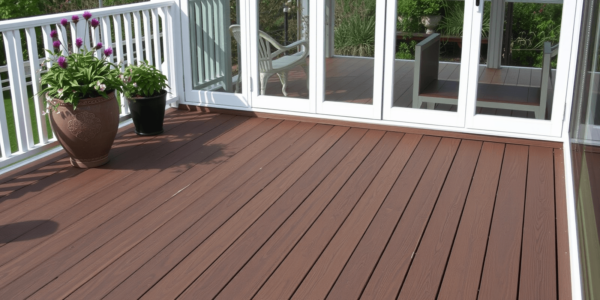 The Future of Sustainable Decking: Solar Wood Plastic Composite Tiles