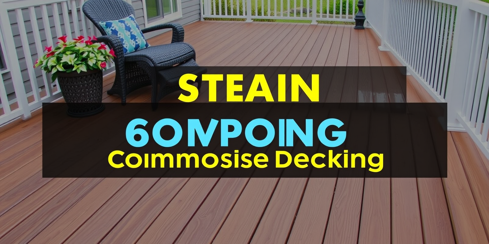 The Impact of Staining on Composite Decking