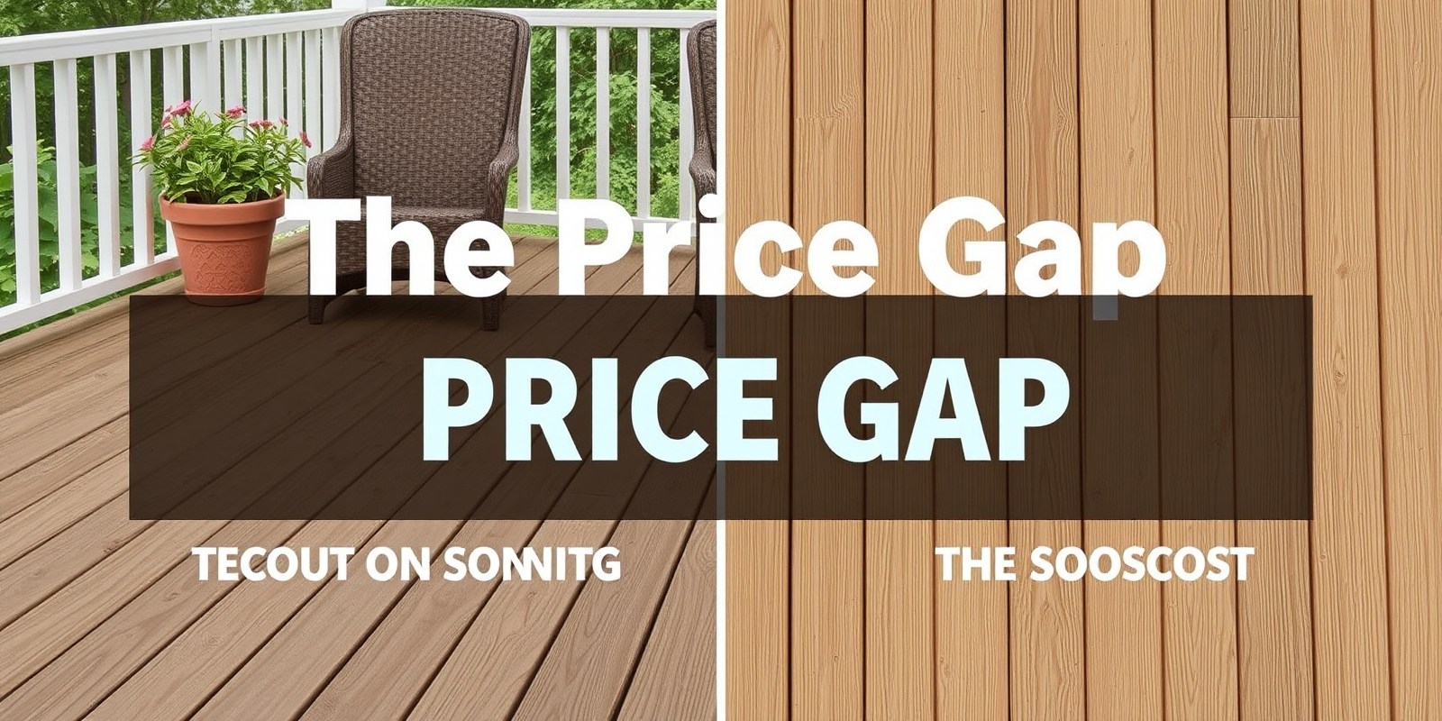 The Price Gap Explained: Composite Decking vs Traditional Wood