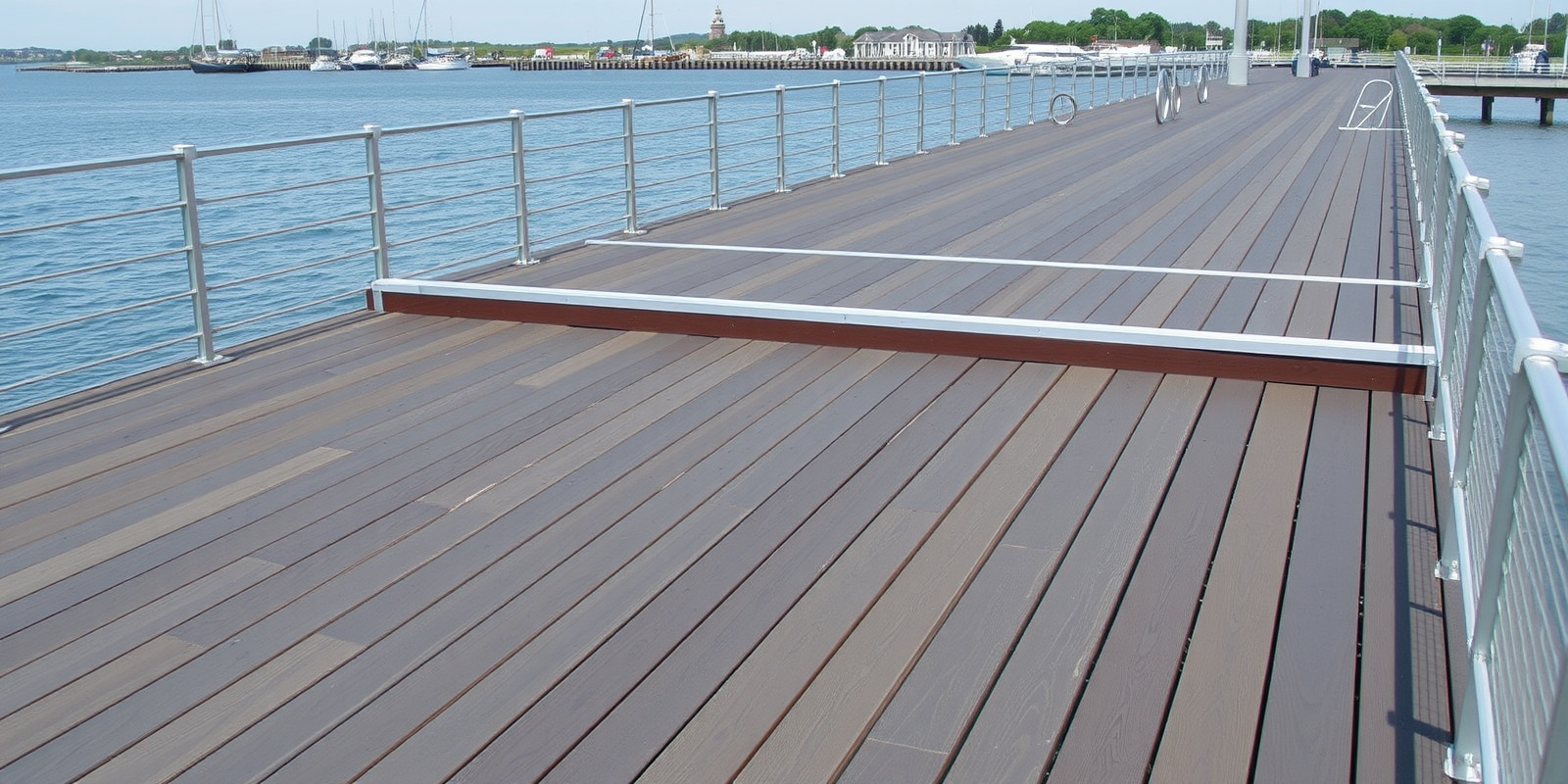 The Role of Composite Wharf Decking in Sustainable Coastal Development