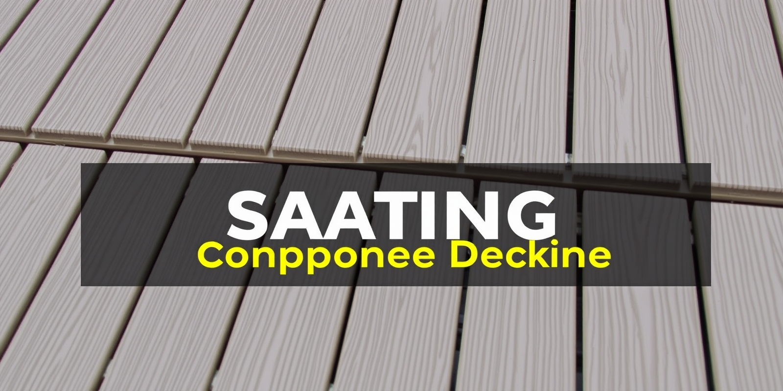 The Role of Gaps in Composite Decking Installation