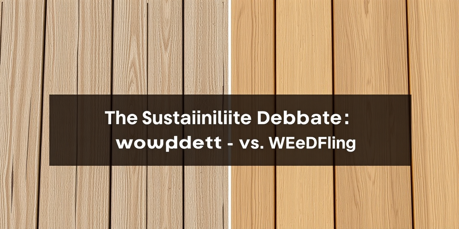 The Sustainability Debate: Composite vs Wooden Decking