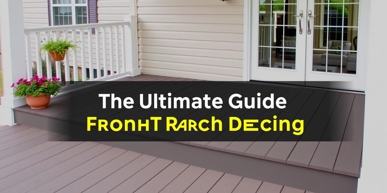 The Ultimate Guide to Composite Front Porch Decking Installation