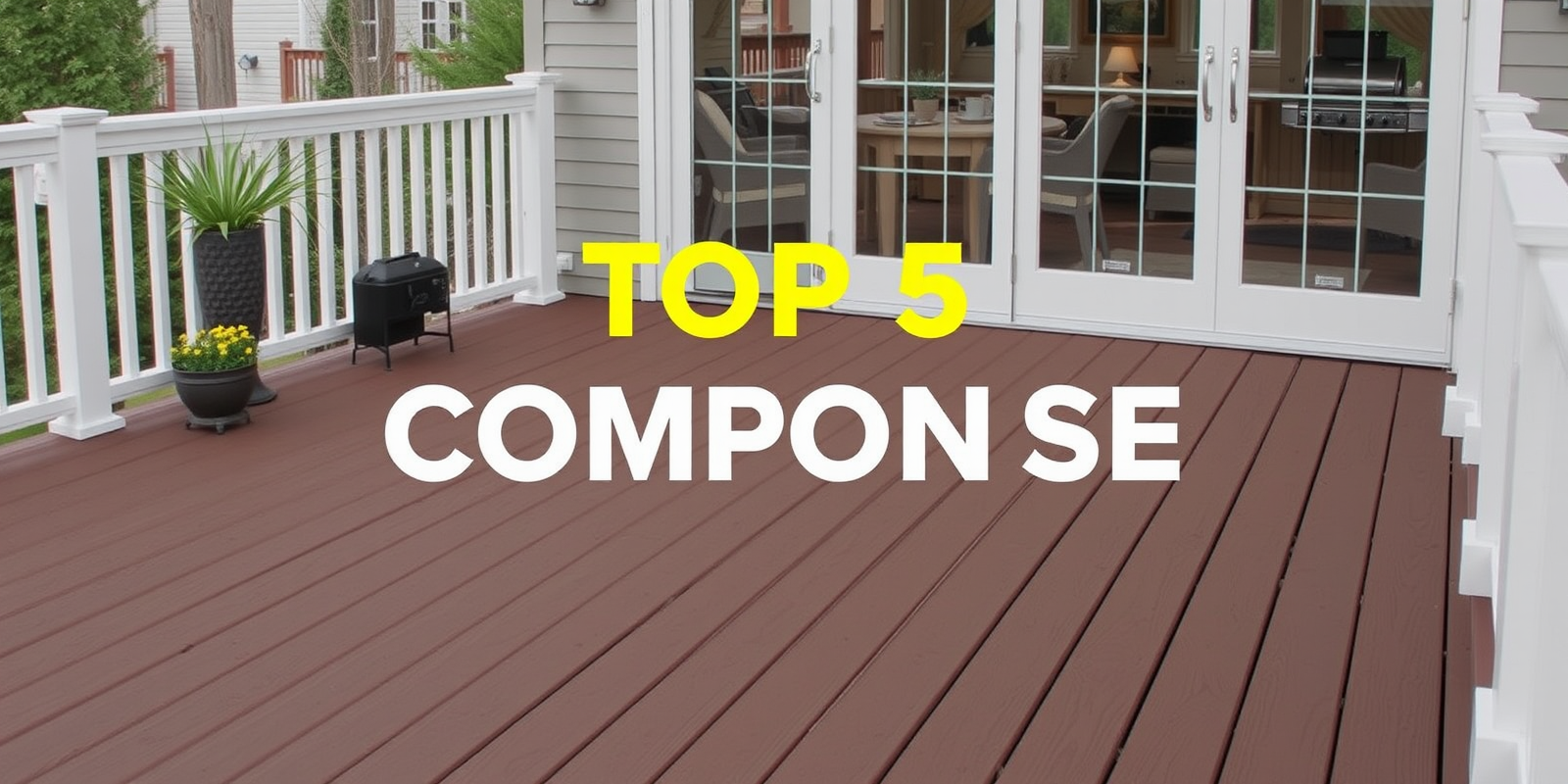 Top 5 DIY Composite Decking Products on DIY.com