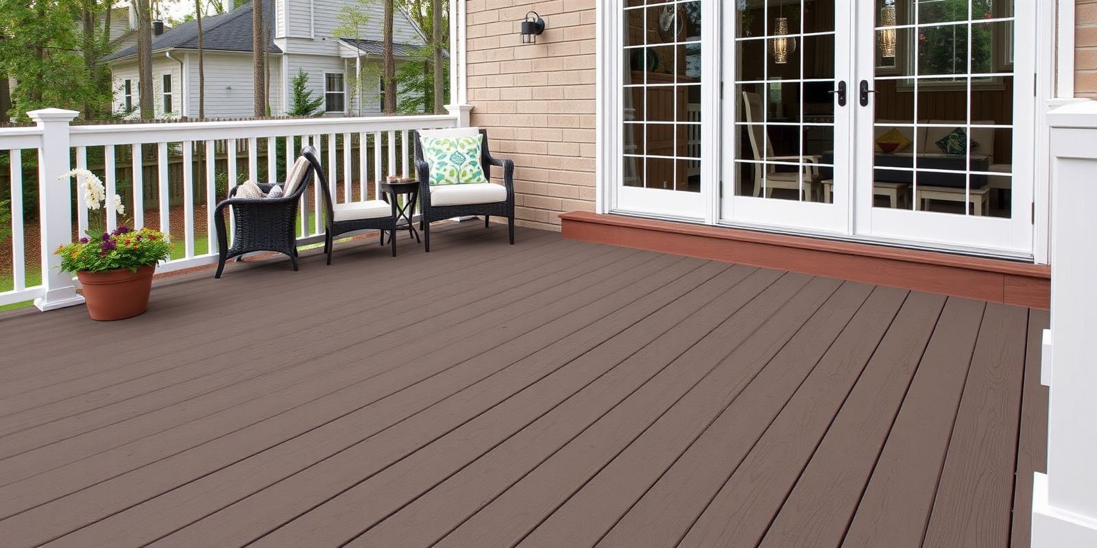 Transform Your Backyard with Deckorators Trailhead Composite Decking