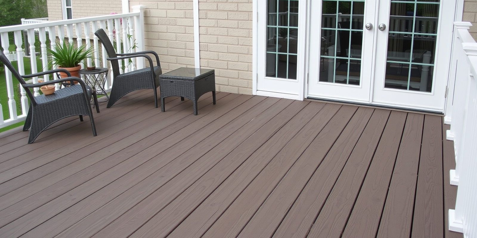 Transform Your Deck with Composite Wood Look Material