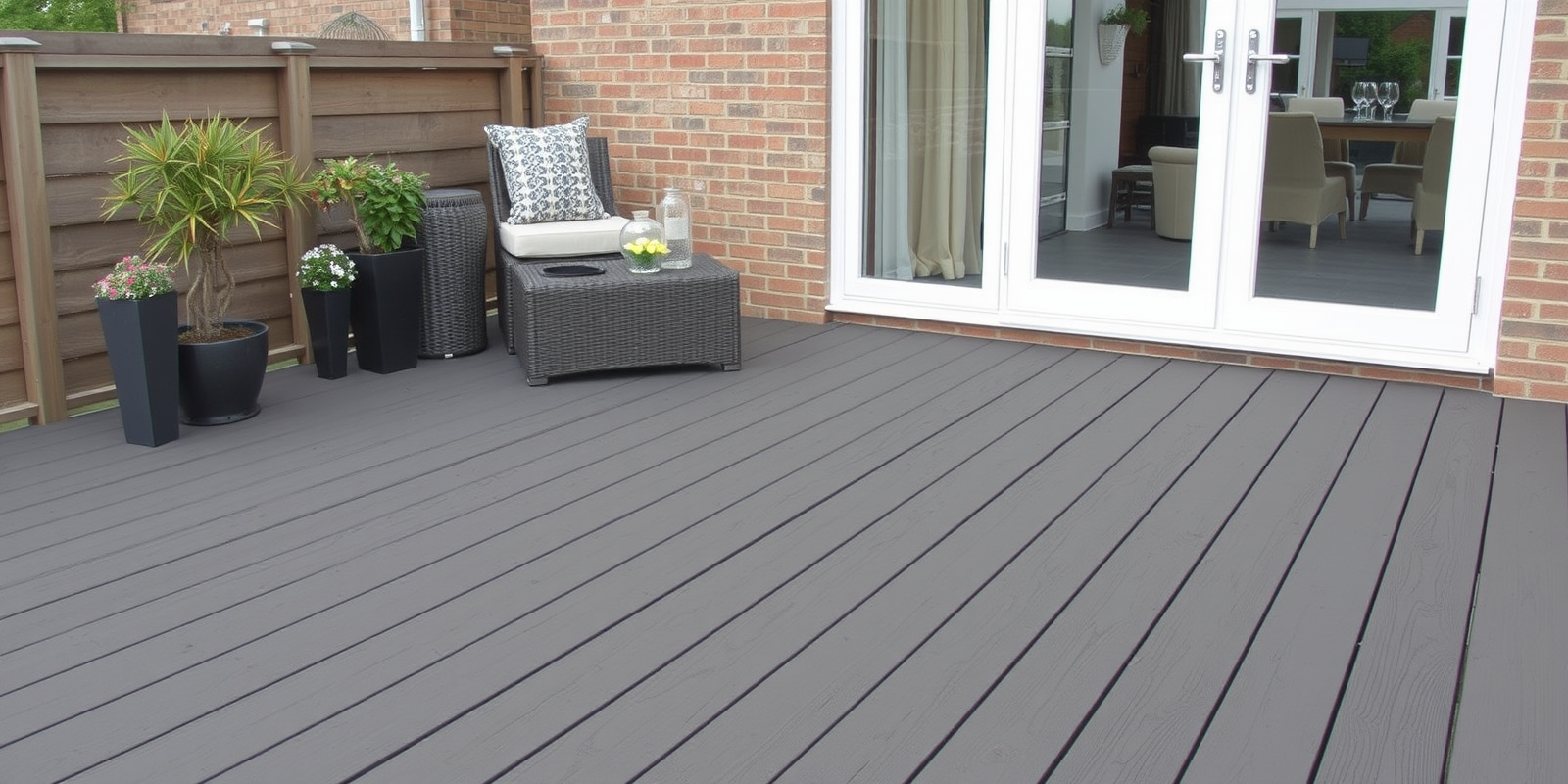 Transform Your Outdoor Space with Eco Composite Decking Grey