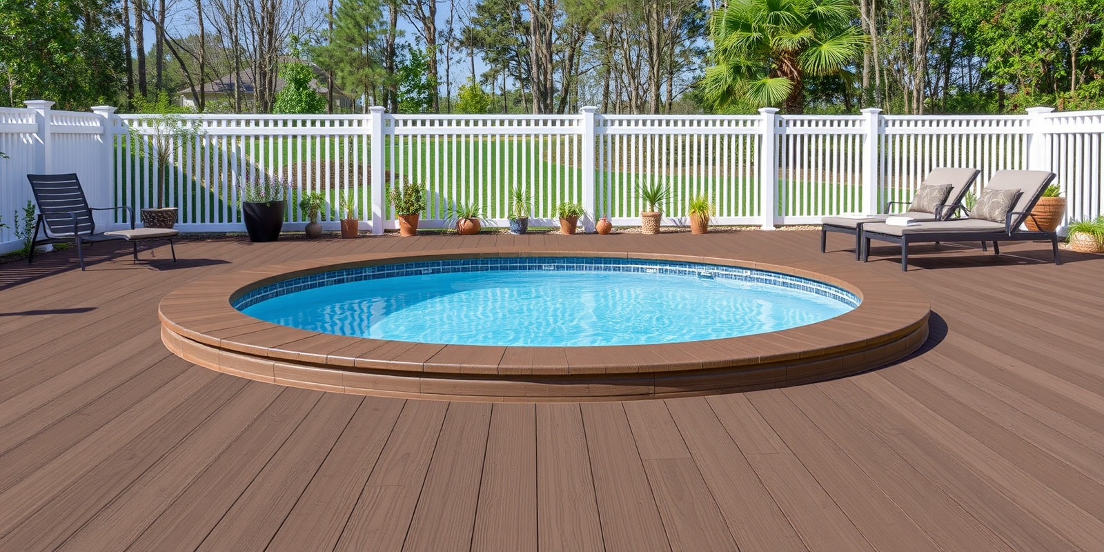 Transform Your Pool Area with Durable Composite Decking Tiles