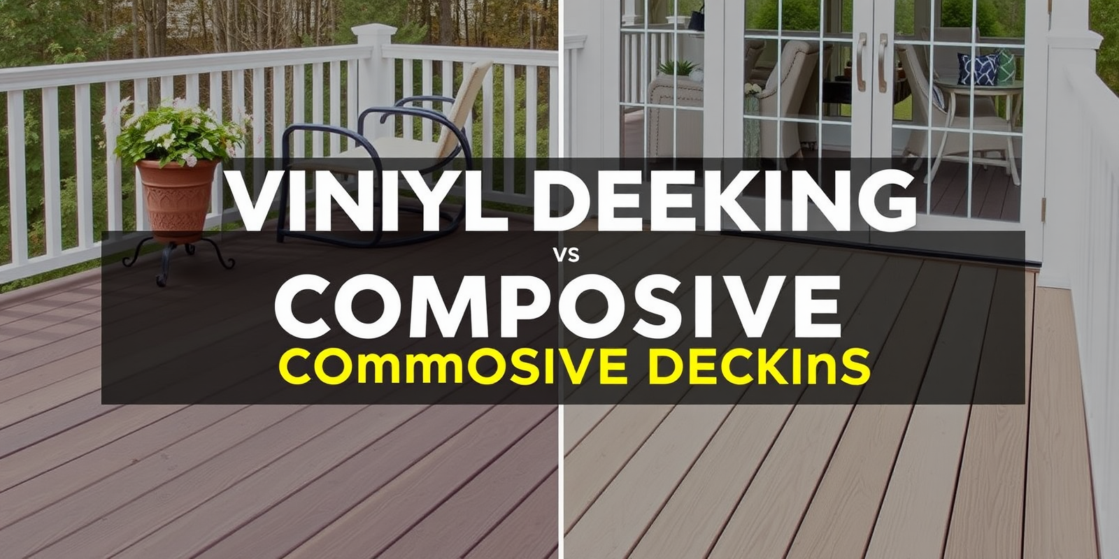 Vinyl Decking vs Composite: Which is More Cost-Effective?