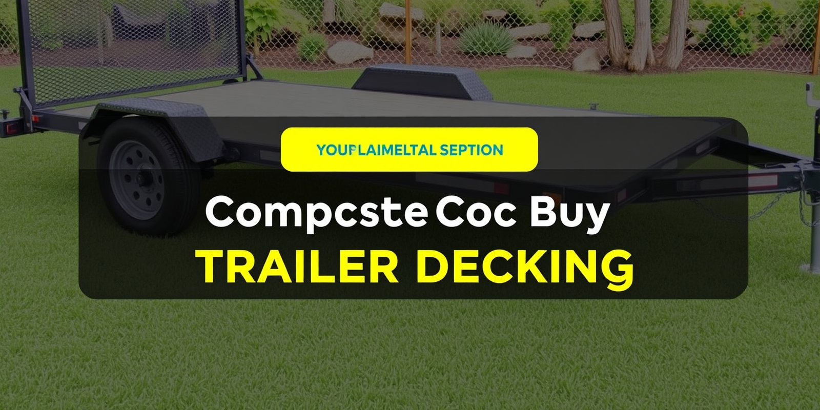 Where to Buy Composite Trailer Decking: Your Ultimate Guide