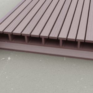 wholesale wpc hollow decking supplier