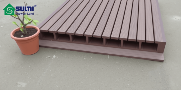 wholesale wpc hollow decking supplier