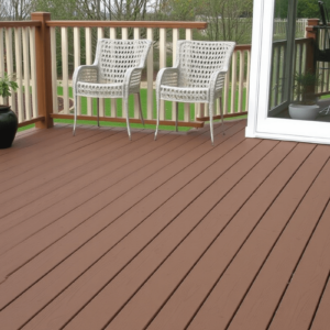 wild field brown wpc decking