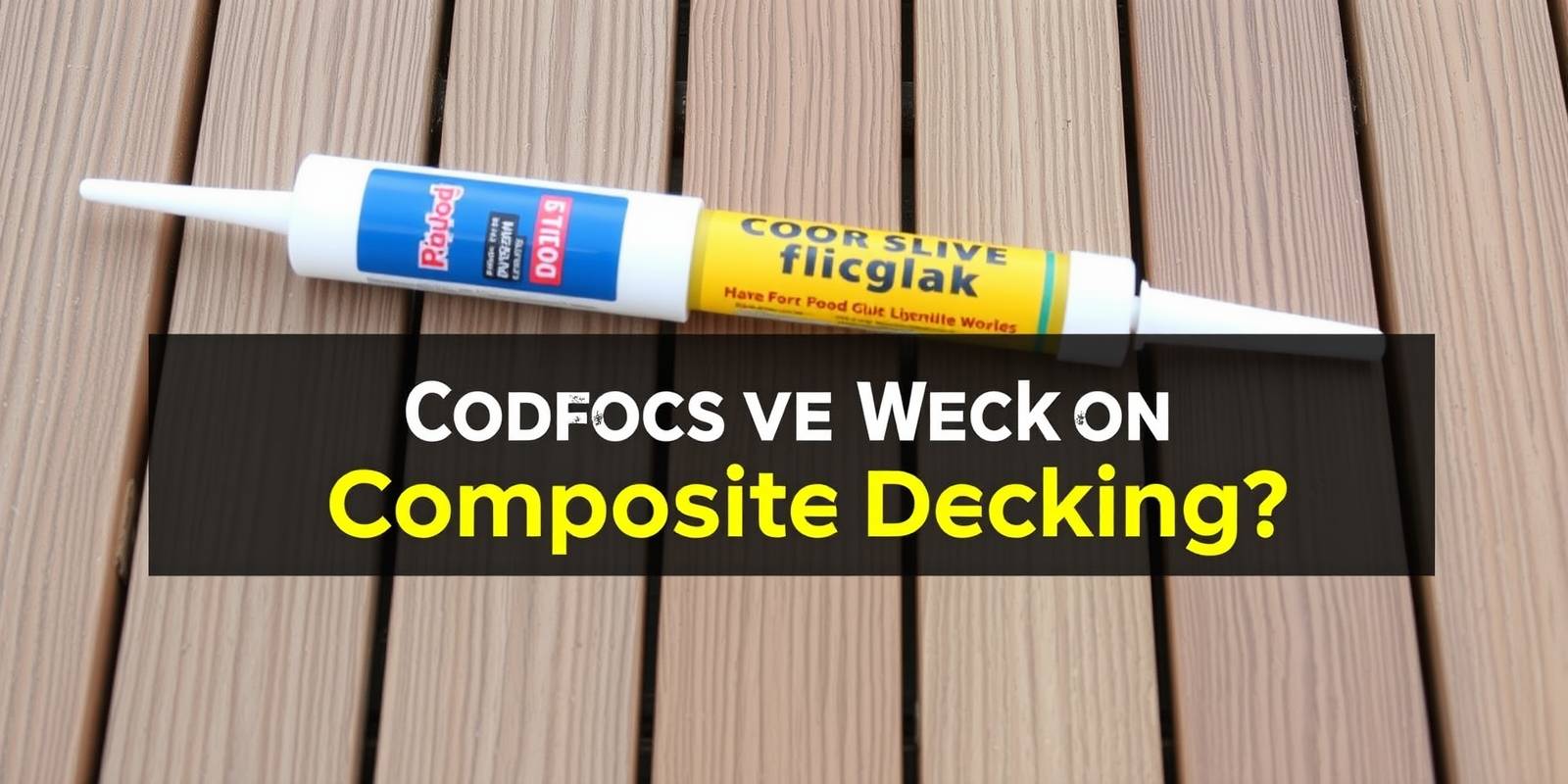 Wood Glue vs Composite Decking: What Works Best?