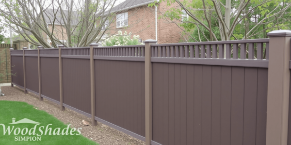 woodshades composite fencing