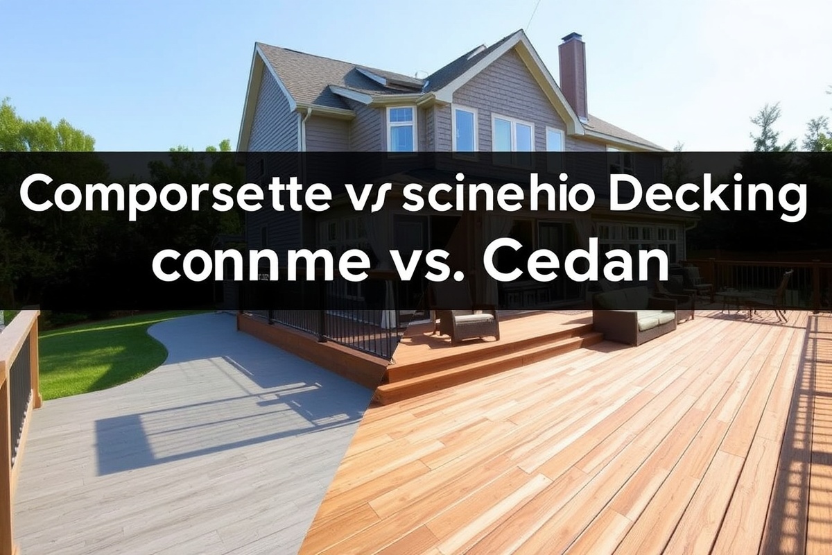 Choosing Between Composite and Cedar Decking: Which is Right for You?