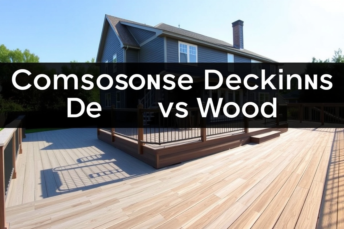 Choosing Between Composite Decking and Wood: A Comprehensive Guide