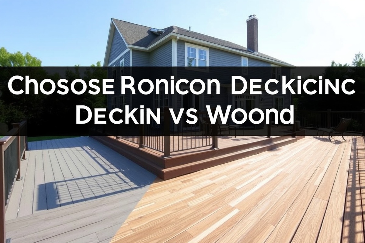 Choosing Between Composite Decking and Wood: Key Considerations