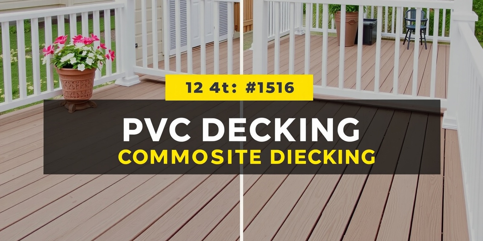 Choosing Between PVC and Composite Decking: A Comprehensive Guide