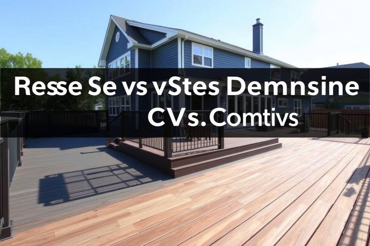 Choosing Between Resin Decking and Composite: A Cost-Benefit Analysis