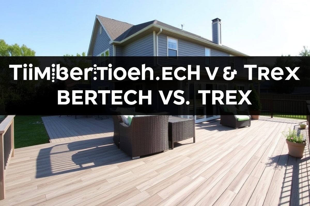 Choosing Between Timbertech and Trex Composite Decking: A Comprehensive Guide