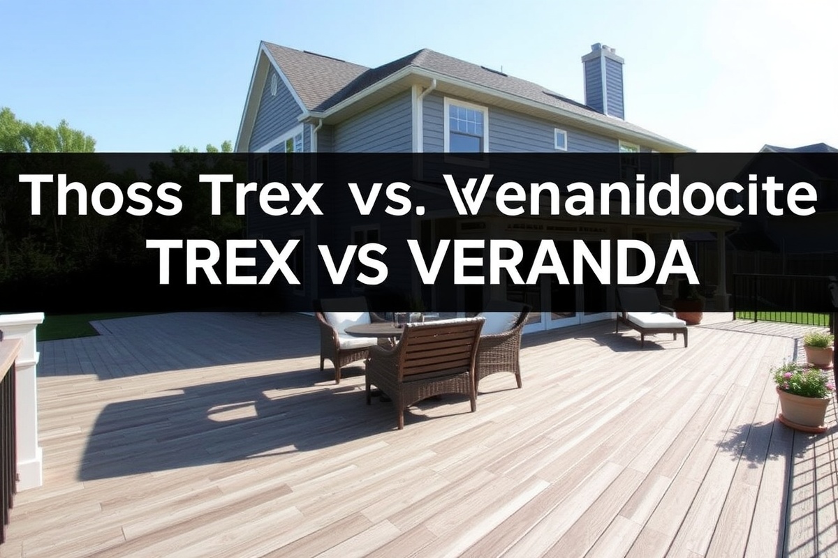 Choosing Between Trex and Veranda: The Ultimate Composite Decking Guide