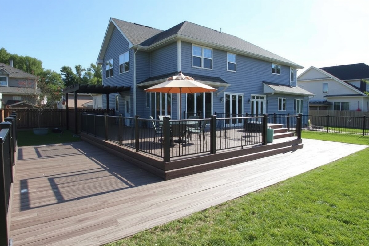 Choosing Composite Decking for Concrete Surfaces: Benefits and Considerations