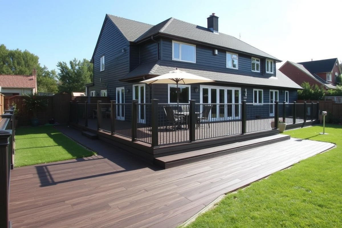 Choosing Dark Brown Composite Decking Boards for Your Home