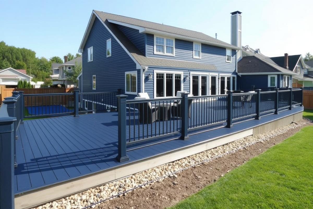 Choosing Navy Blue Composite Decking for Your Dream Home