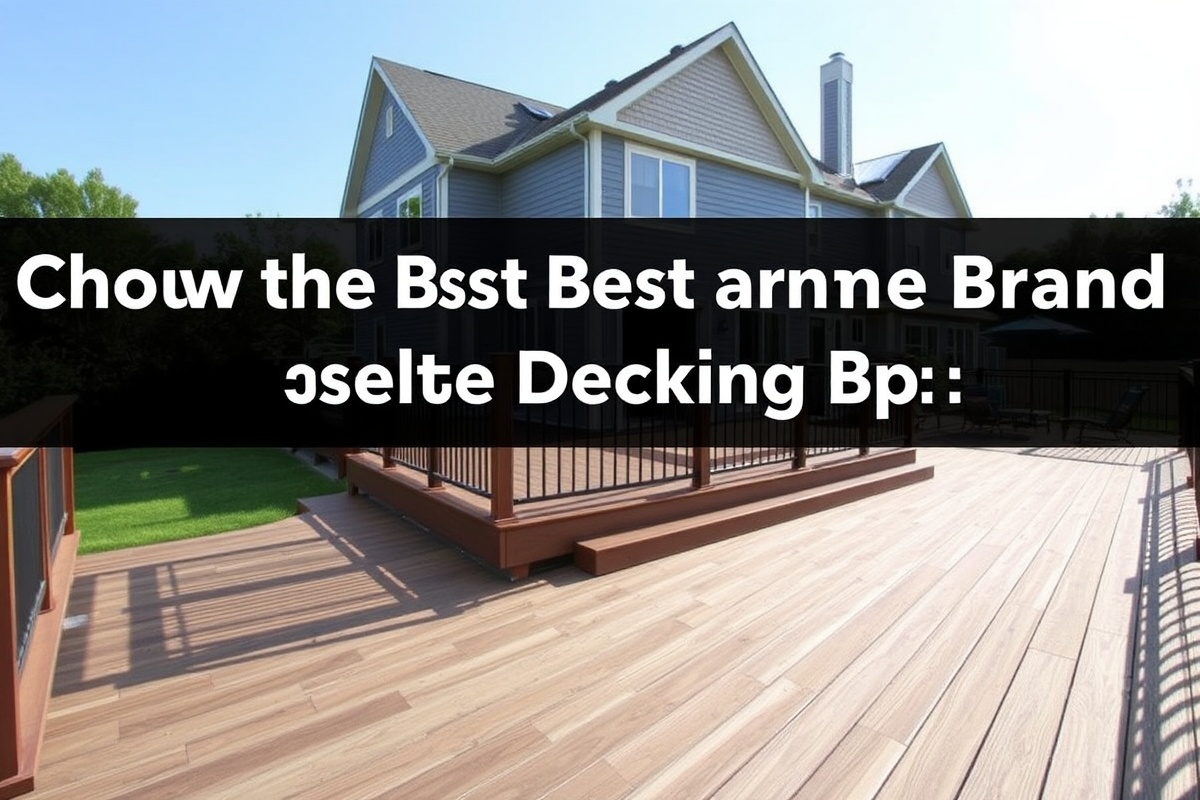 Choosing the Best Composite Decking Brand: A Buyer’s Guide