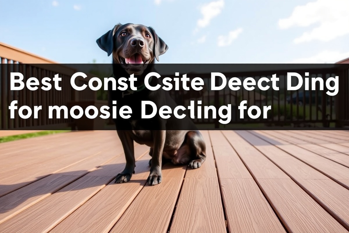 Choosing the Best Composite Decking for Dogs: A Comprehensive Guide