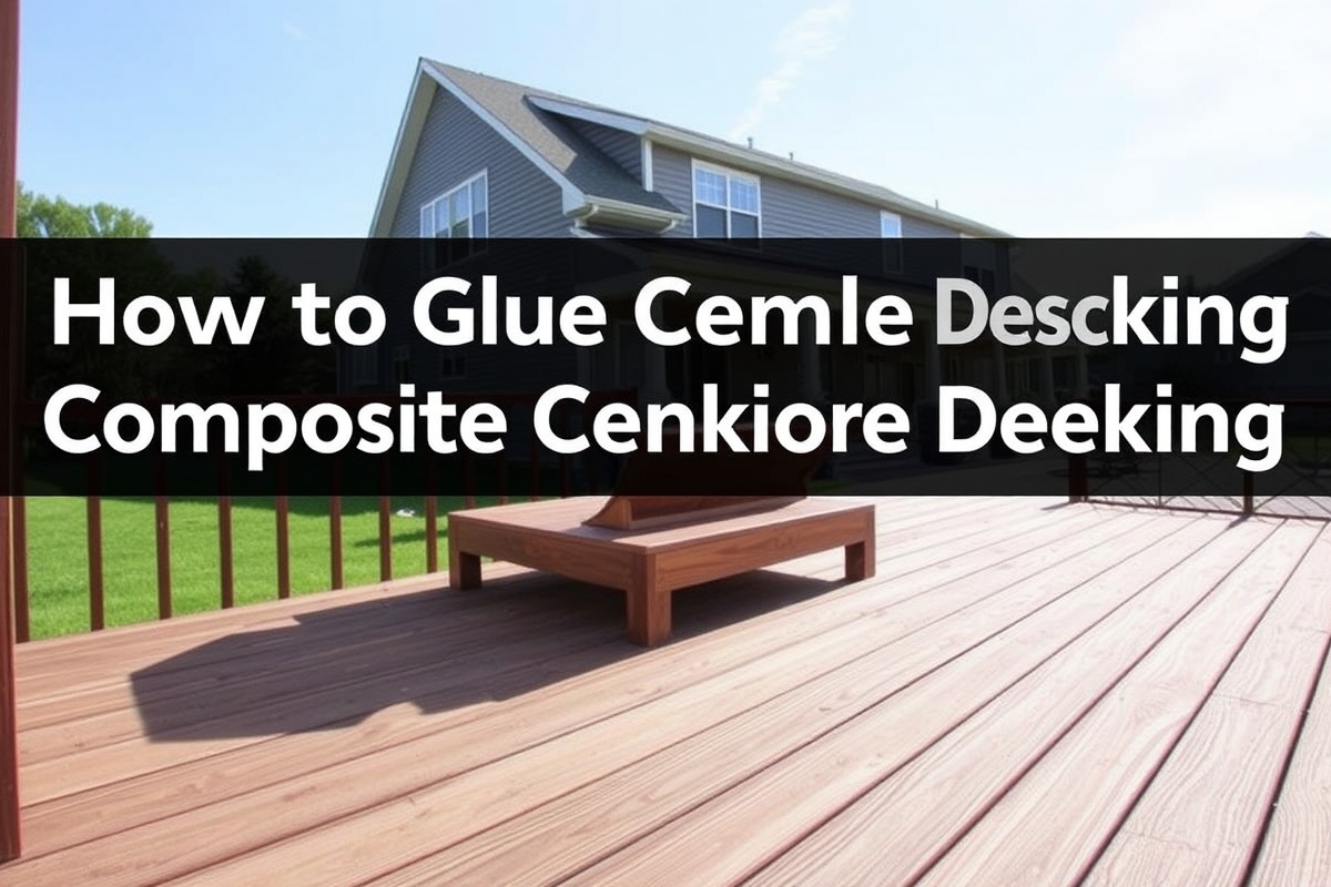 Choosing the Right Adhesive: How to Glue Composite Decking for Optimal Results