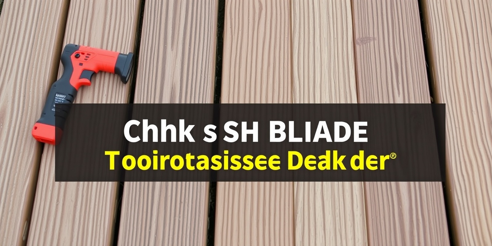 Choosing the Right Blade for Your Composite Decking Project