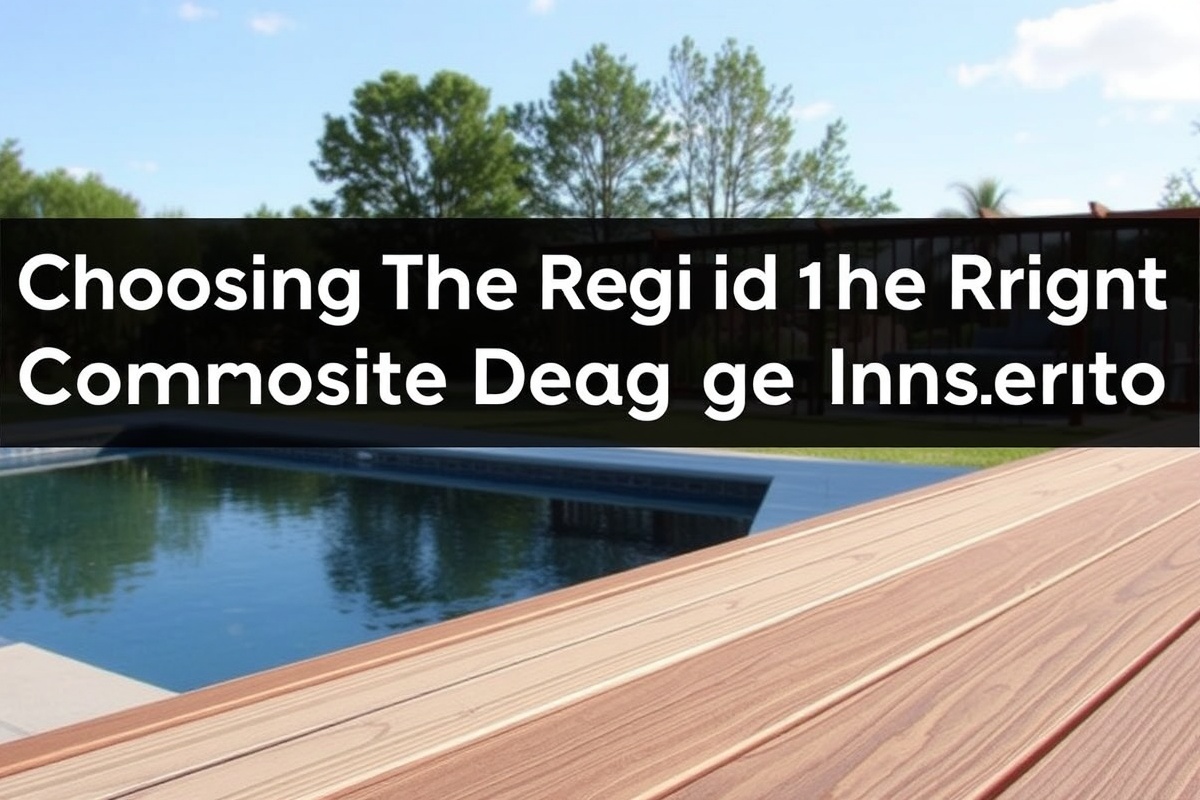 Choosing the Right Composite Decking Gap Insert: Tips and Tricks