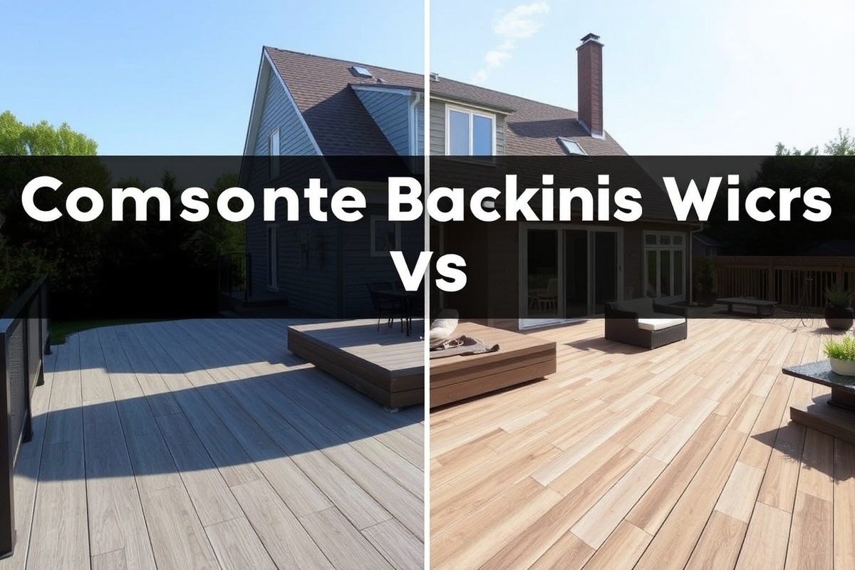 Comparative Analysis: Composite Decking or Porcelain Tiles for Durability and Aesthetics