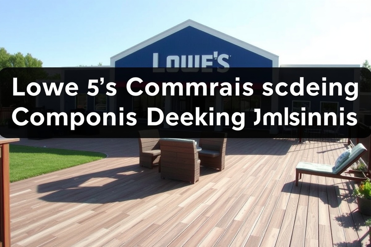 Comparative Analysis: Lowe's Composite Decking Brands