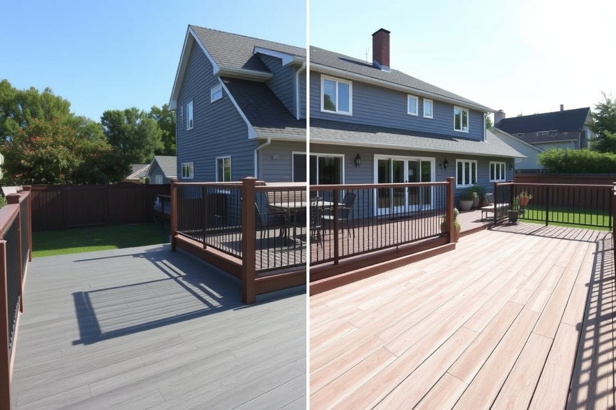 Comparing Ekologix Composite Decking to Traditional Wood