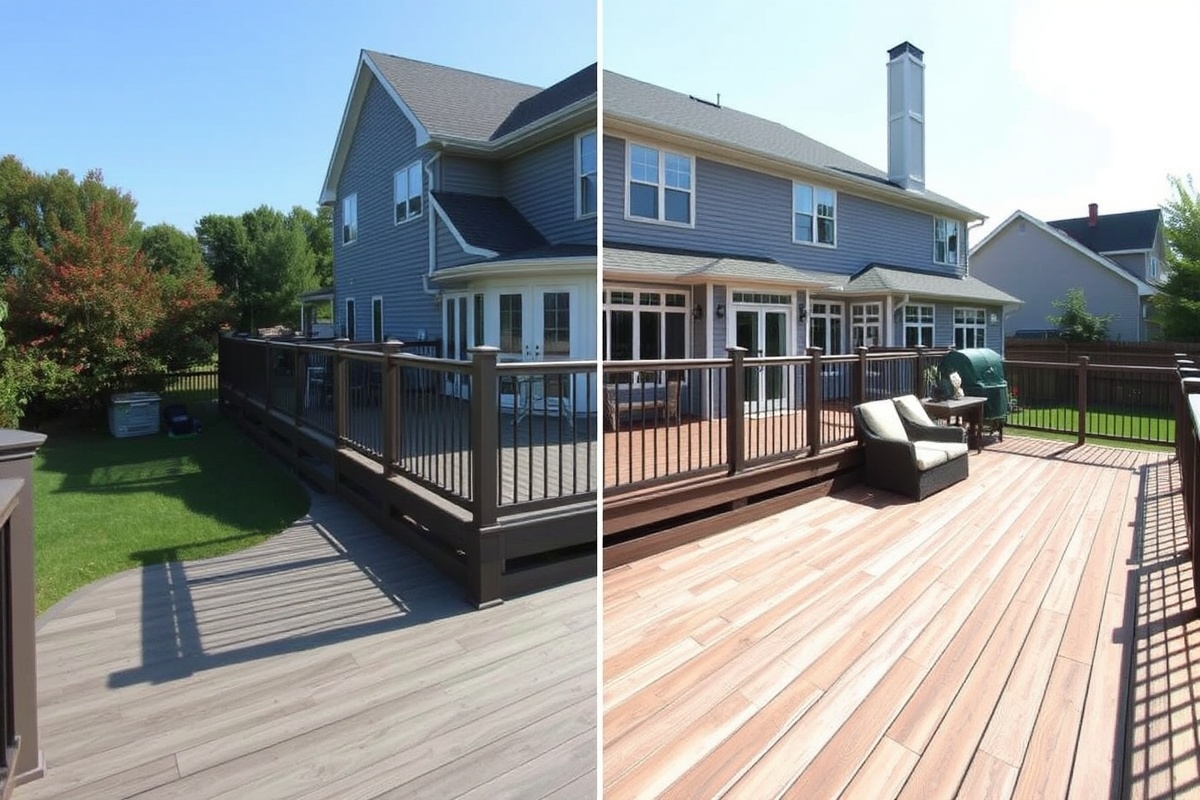 Comparing Monarch Composite Decking with Traditional Wood