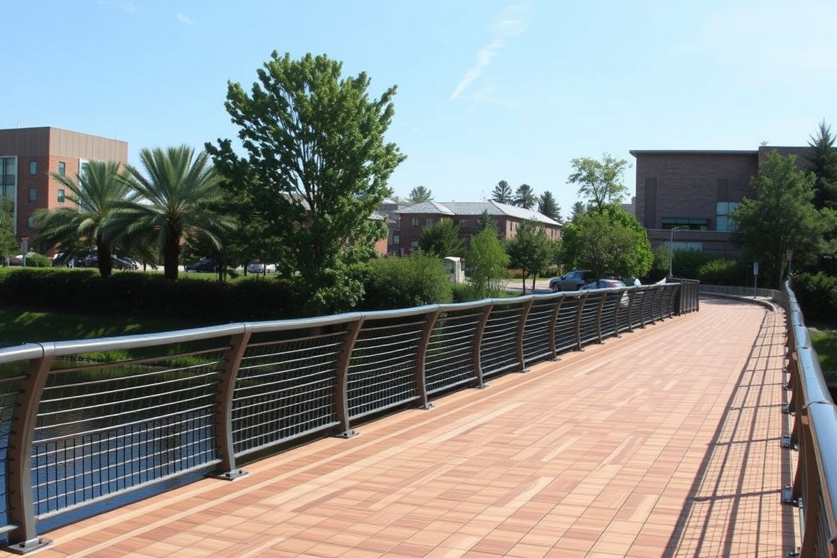 Composite Decking: A Sustainable Solution for Pedestrian Bridges