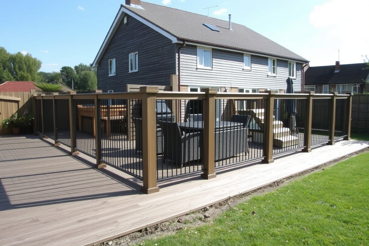 composite decking corners