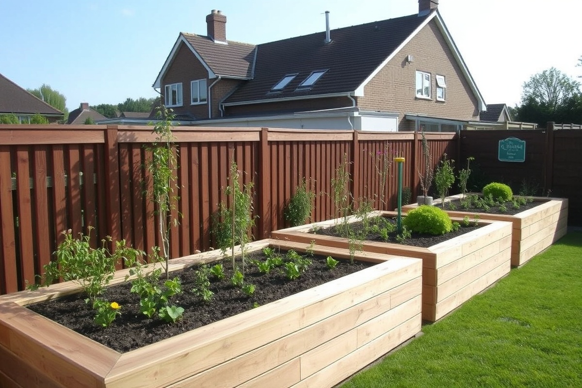 composite decking for raised beds