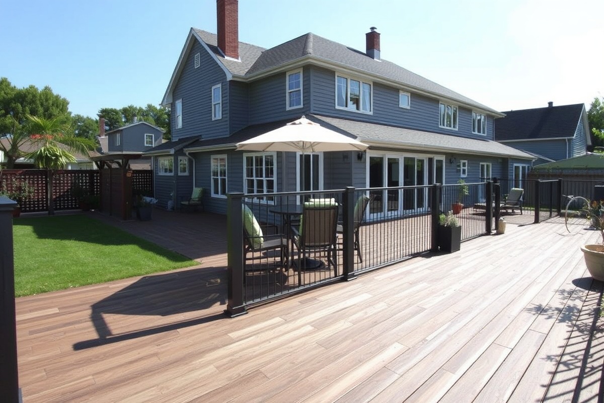 composite decking for retail