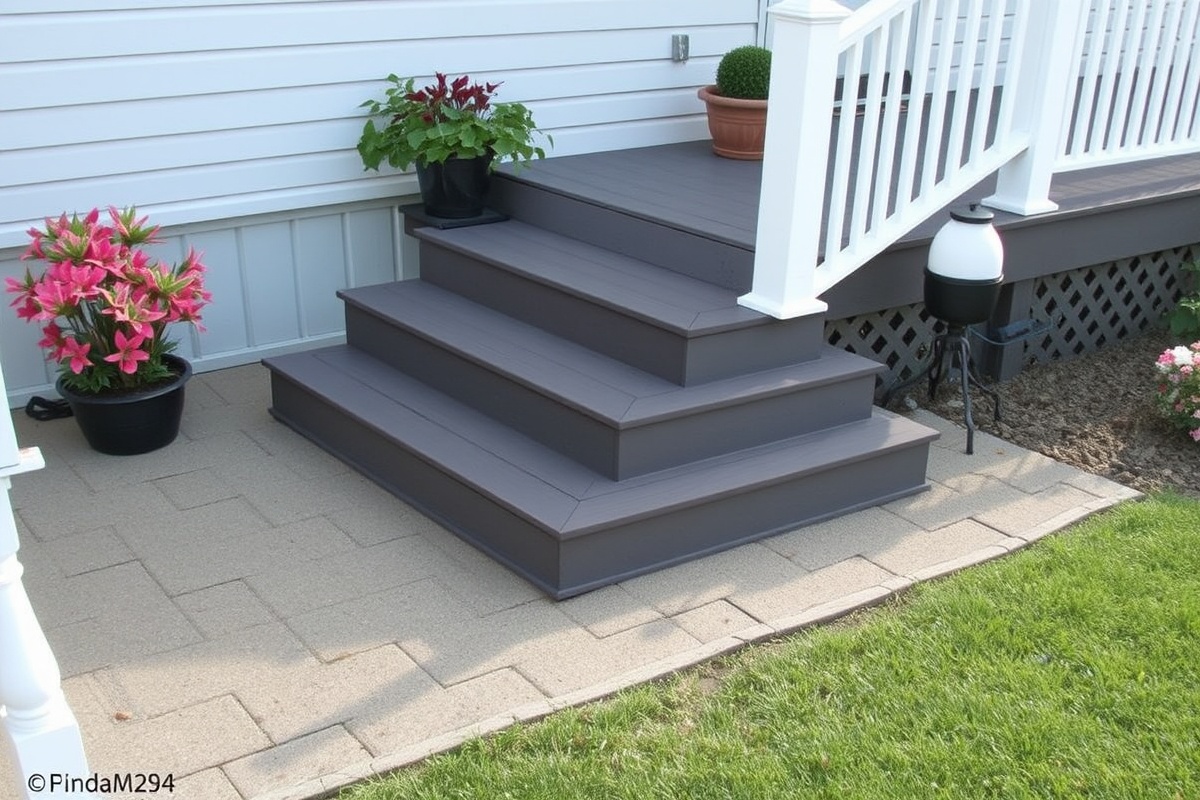 composite decking for stair treads