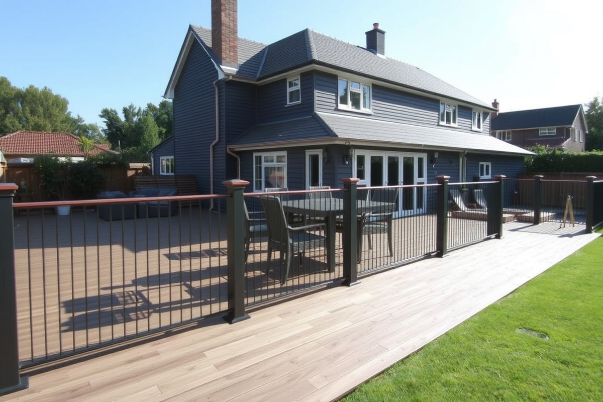 composite decking fully capped