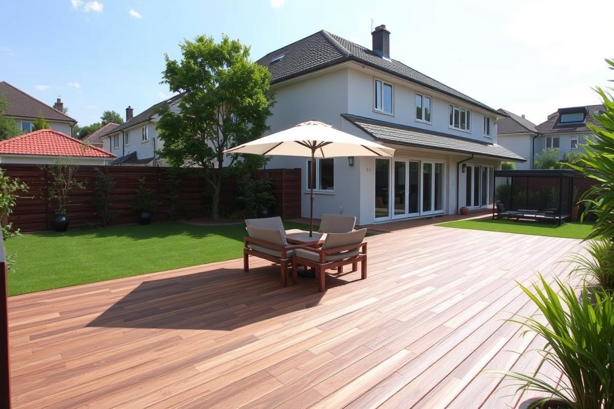 composite decking garden decking supplier in selangor